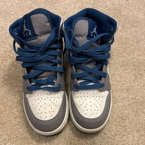 Kids Shoes - Blue and Gray